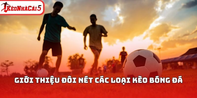 Giới thiệu đôi nét các loại kèo bóng đá